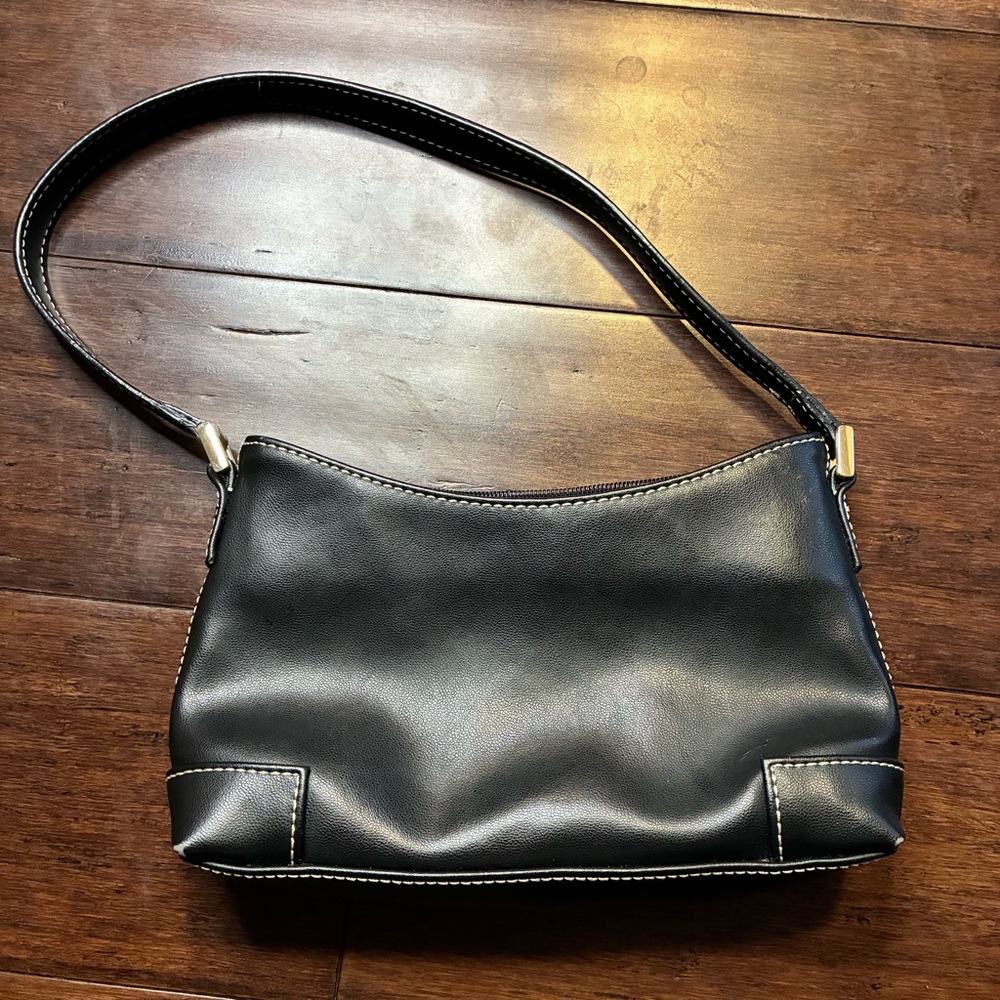 Vintage Liz Claiborne Black Shoulder Bag
